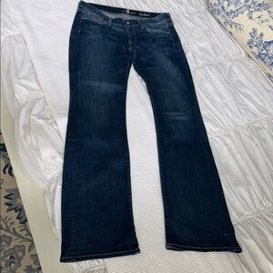 Seven for all Mankind Jeans Dark Indigo Flare Jeans